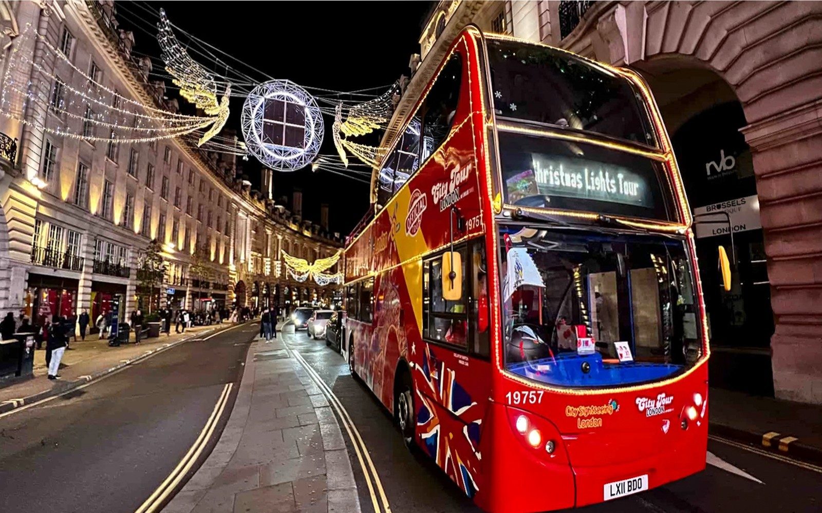 City Sightseeing London: Christmas Lights Bus Tour
