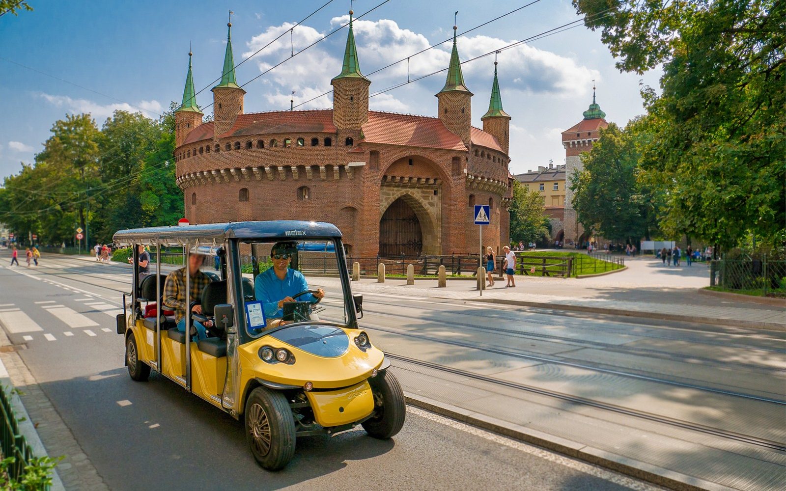Tur Audio Berpemandu di Krakow dengan Mobil Listrik