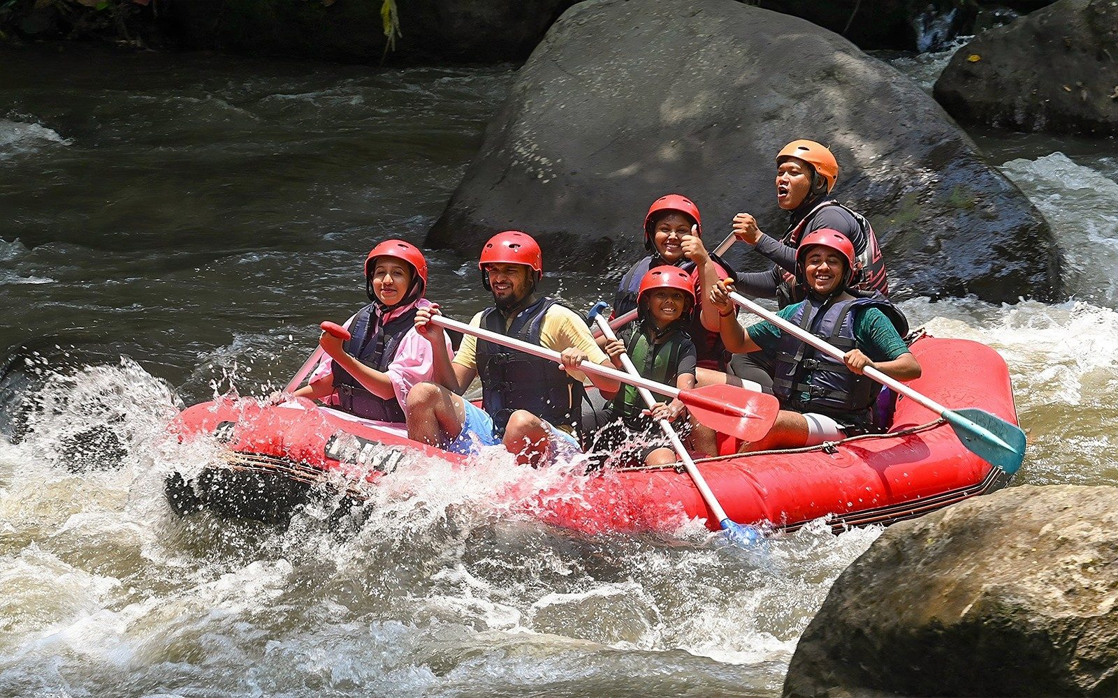 Arung Jeram Sungai Ayung di Ubud