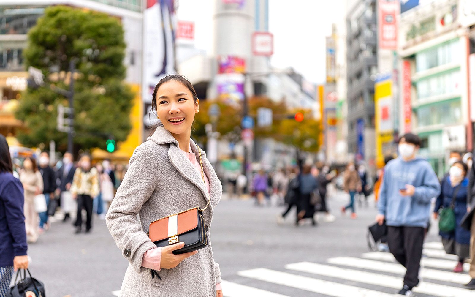 Personalisierte Fotosession am Shibuya-Kreuzung