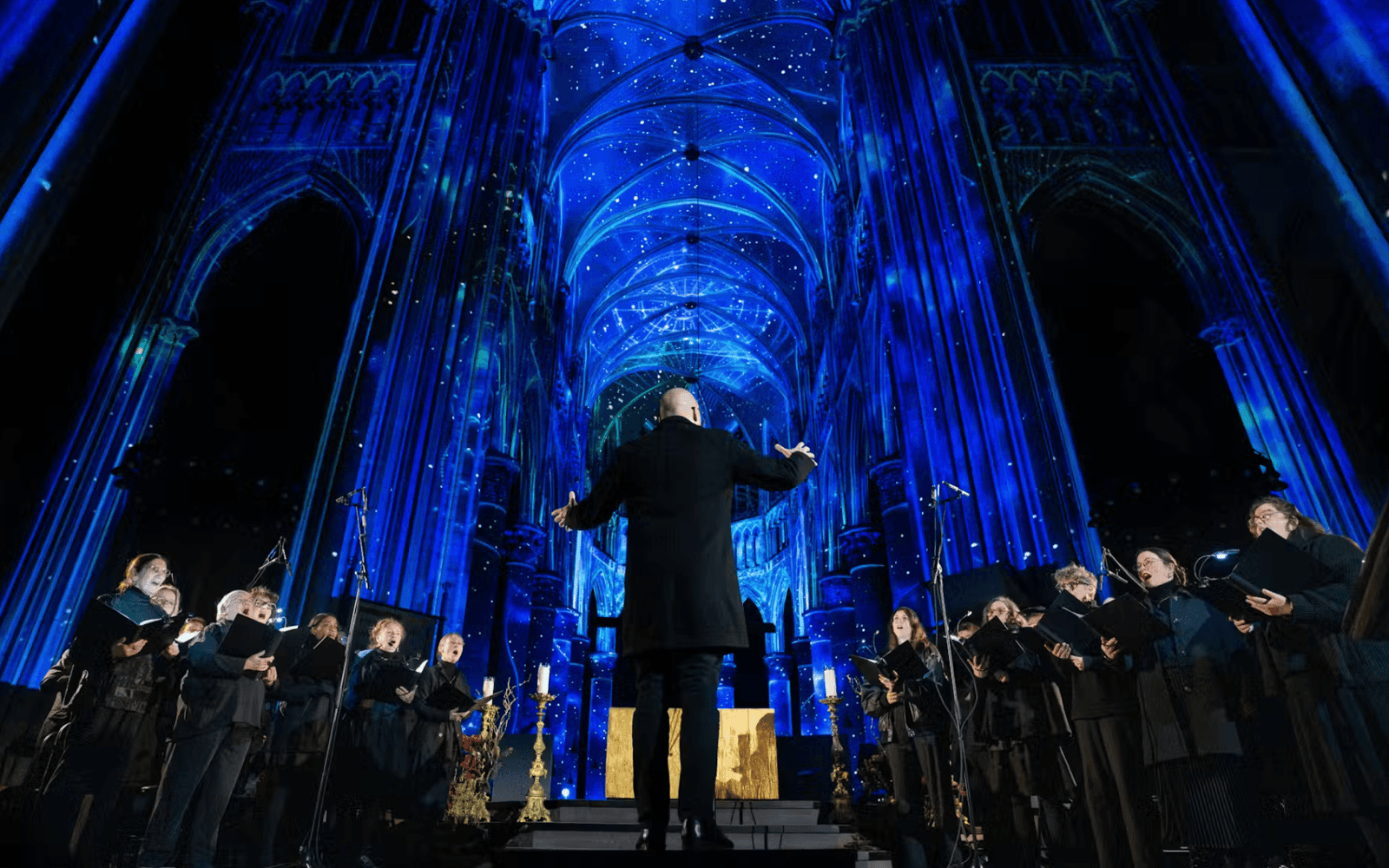 Basilica Notre-Dame of Nice: Immersive Sound and Light Show - LUMINISCENCE