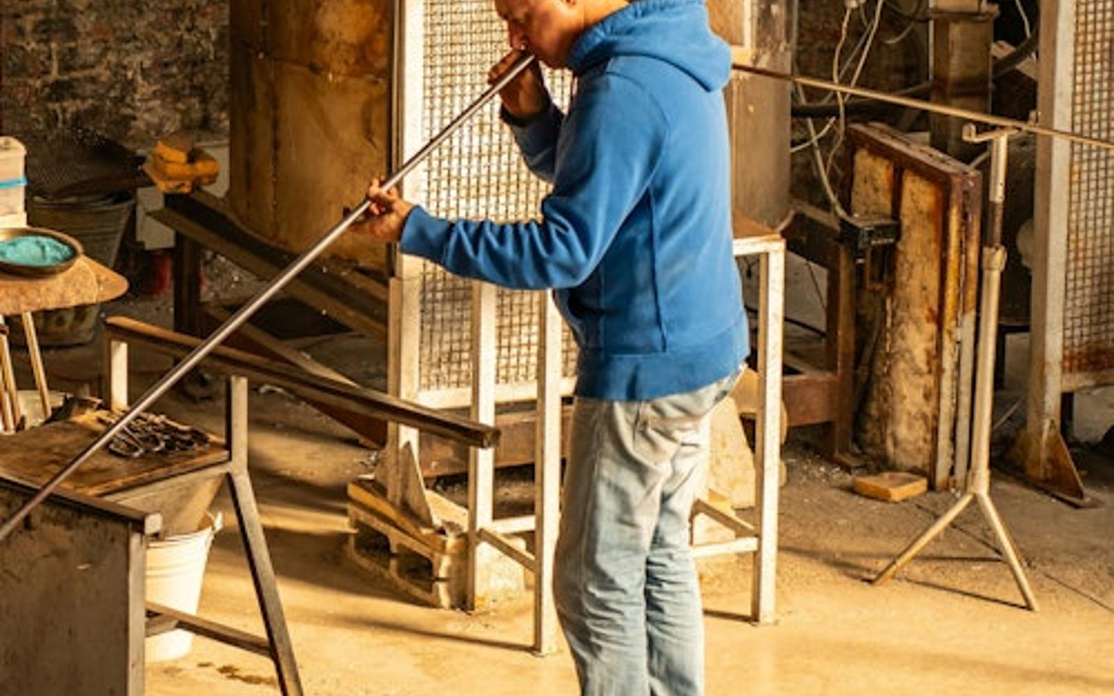 Murano: Glasbläservorführung + Transfer