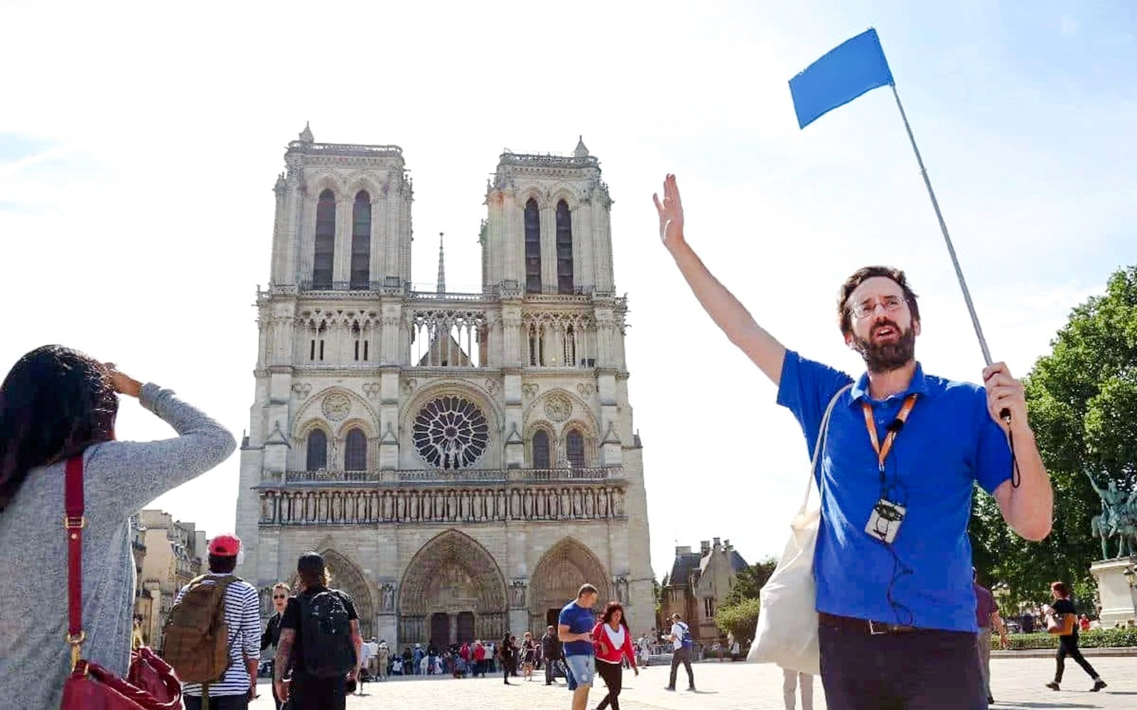 Notre-Dame Exterior Guided Tour with Free Entry