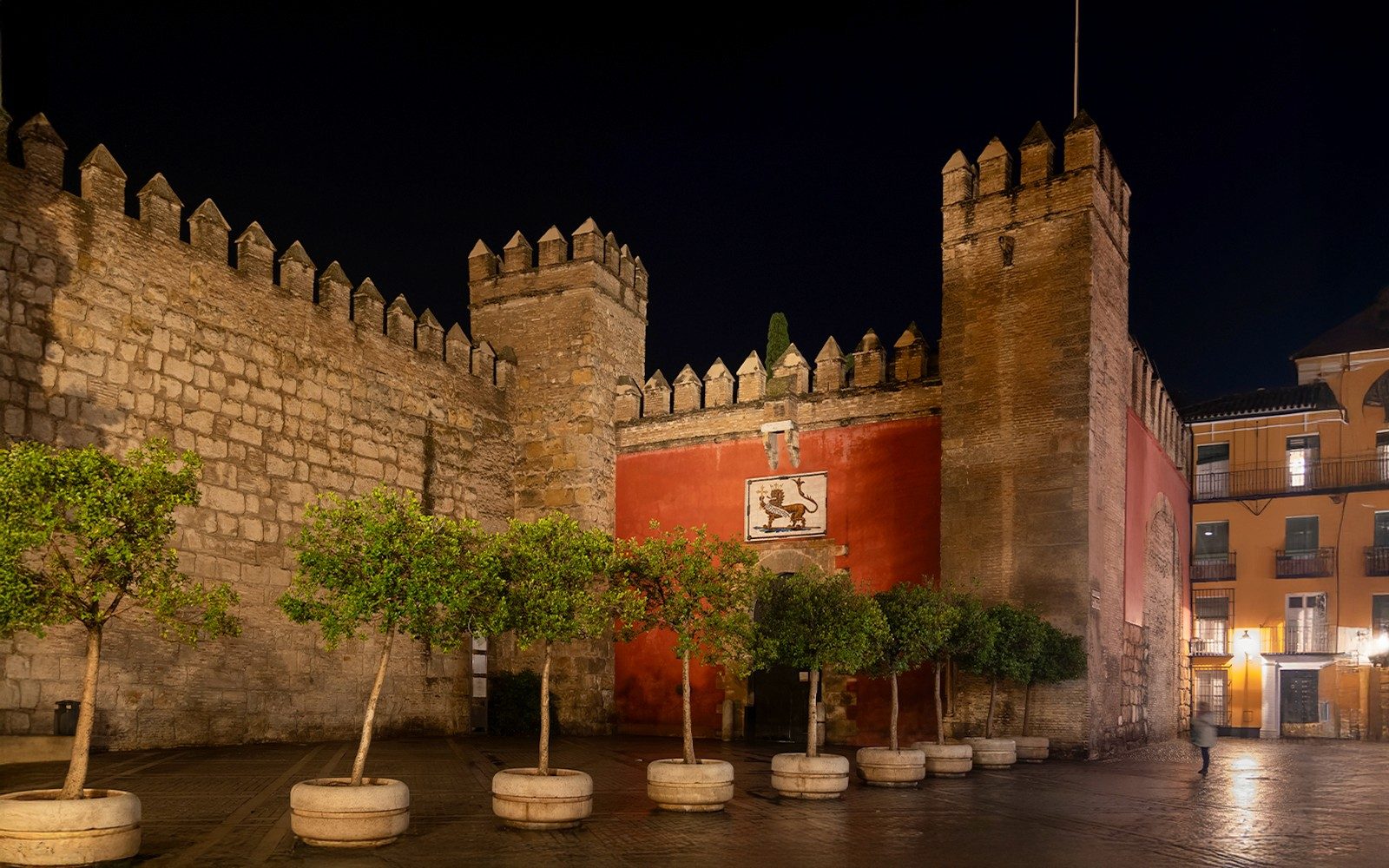 Visite théâtrale nocturne de l'Alcázar Royal de Séville
