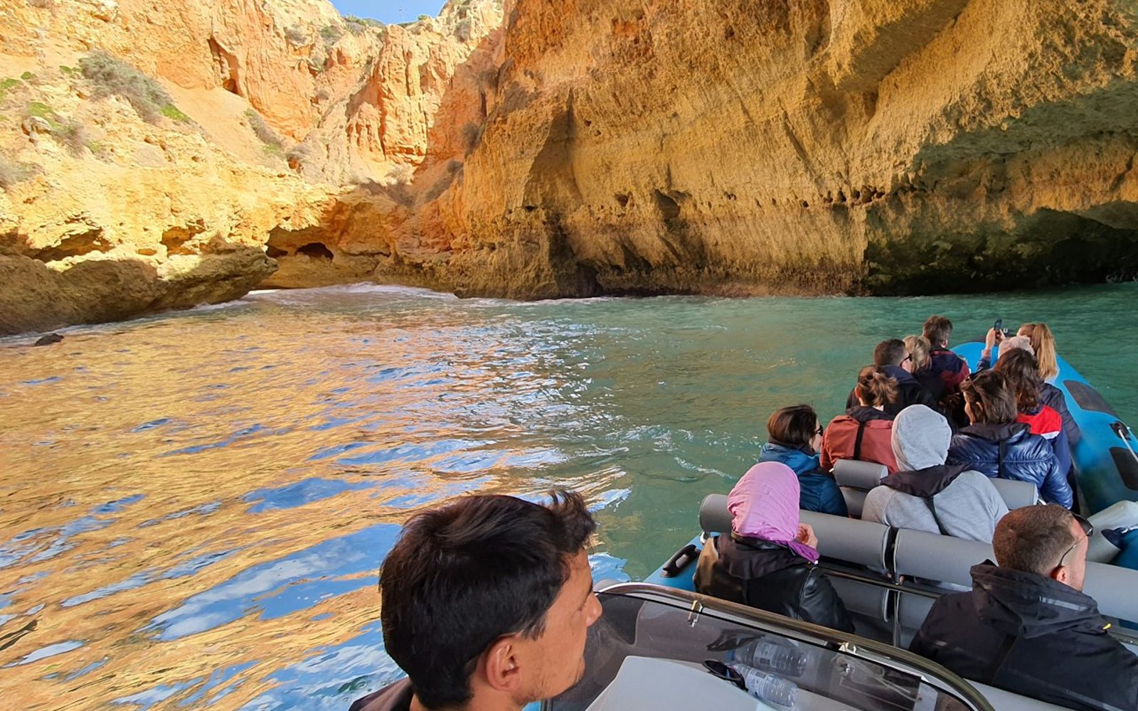 Benagil Caves & Praia da Marinha: Boat Tour from Portimão