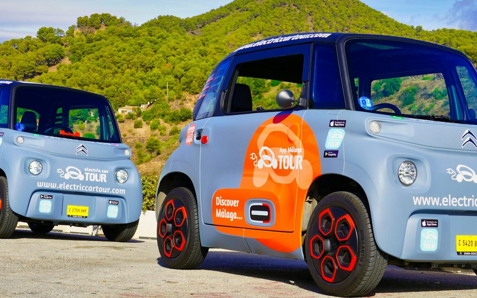 Montes de Málaga Natural Park: Guided Electric Car Tour + Lunch