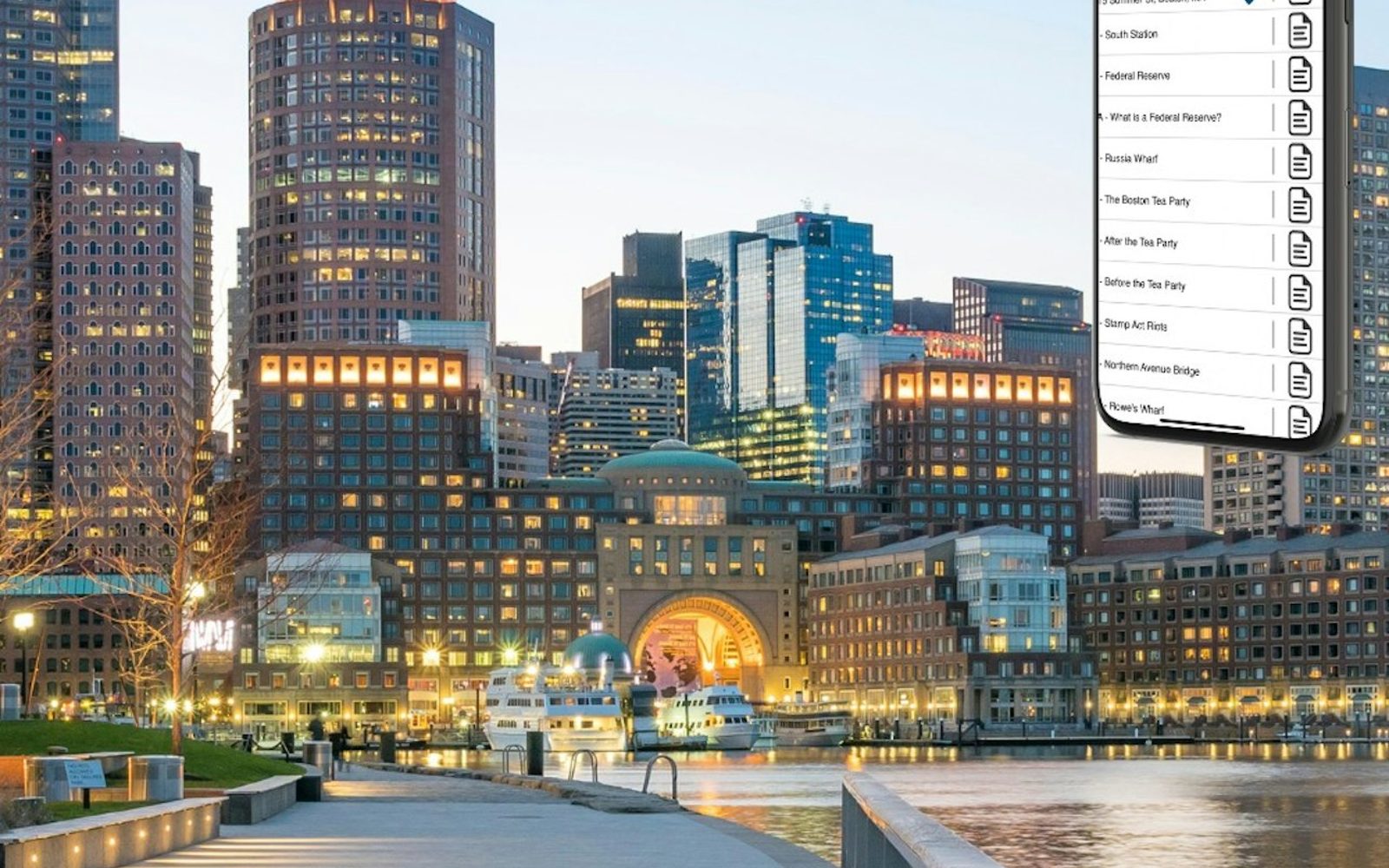 Boston Harbor Self-Guided Audio Tour