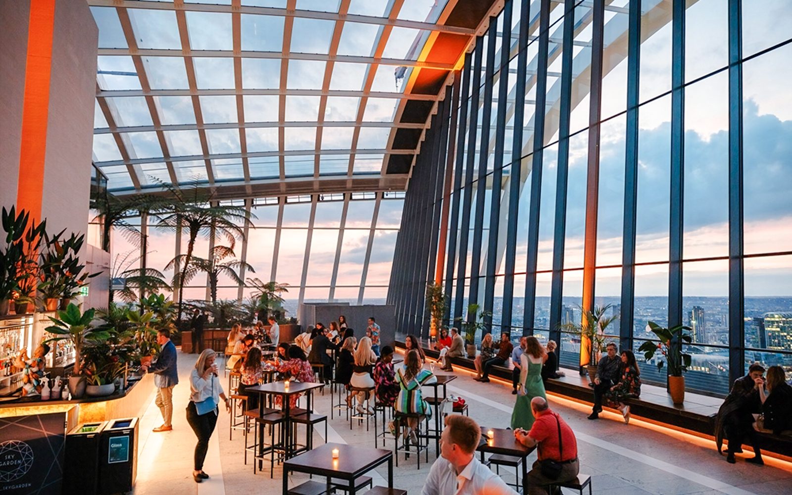Sky Garden Entry Ticket with 2-Course Dinner at The Larch