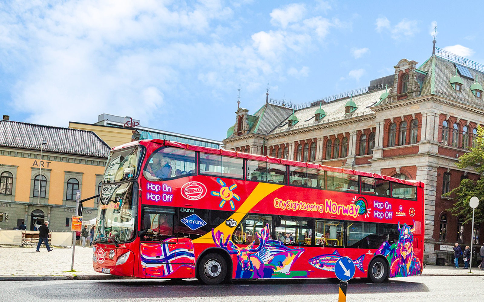 City Sightseeing: Bergen Hop-on Hop-off Bus Tour