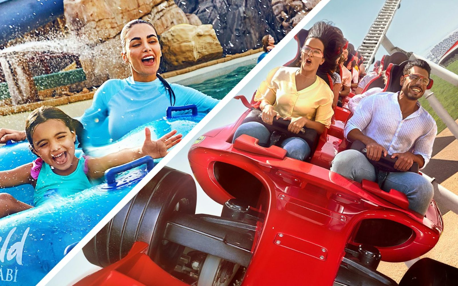 Yas Island Abu Dhabi: 4 Park Ticket