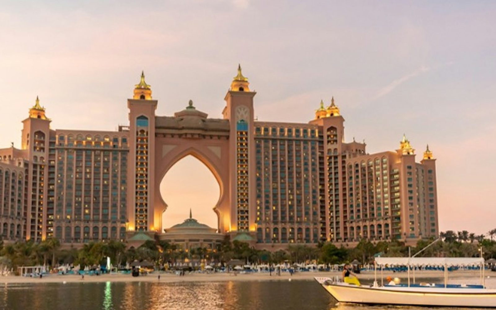 Atlantis The Palm: 120-Min Sightseeing Boat Tour by Abra Tours