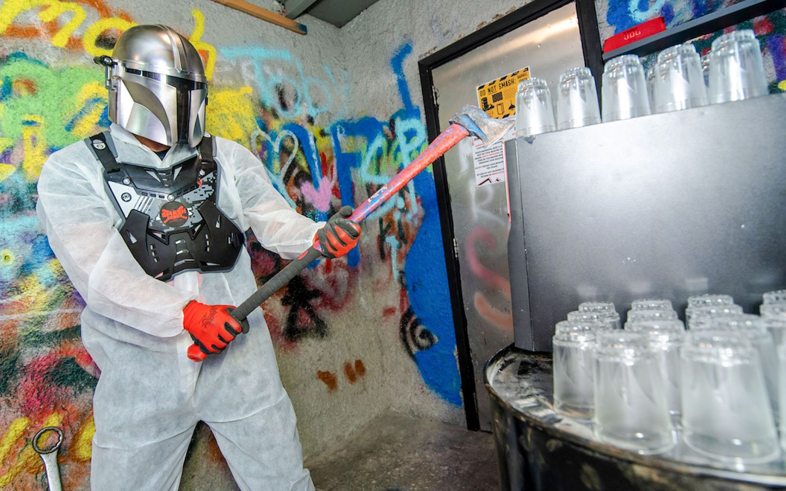 The Smash Room Dubai - Smash the stress away and have fun