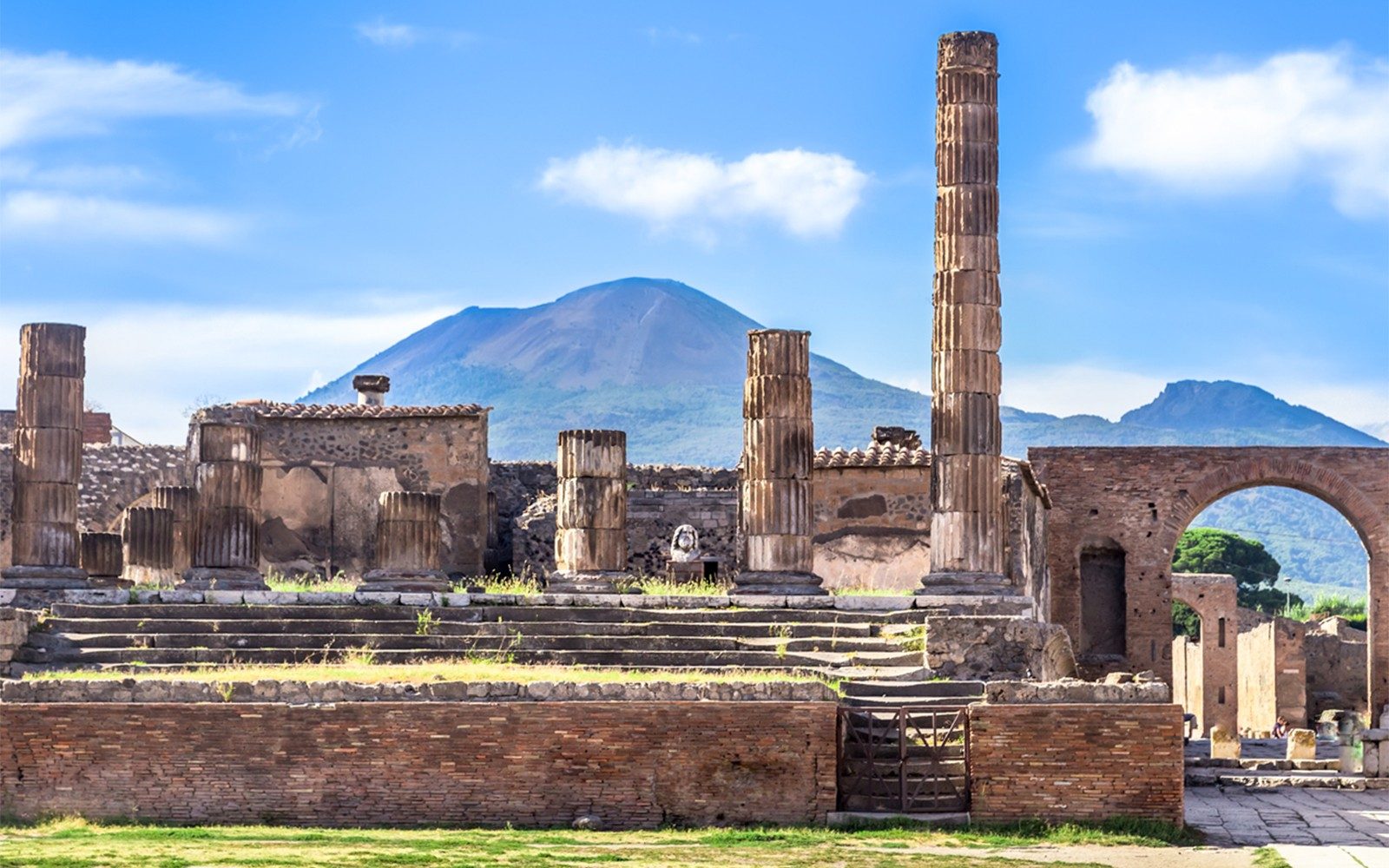 De la Centrul Orașului Napoli: Pompeii, Amalfi & Ravello cu Prânz