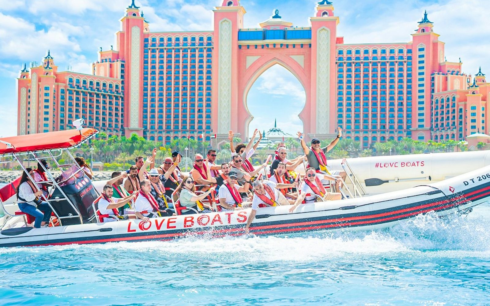 Love Boats: 90-Min Speedboat Tour - Ain Dubai, JBR, Atlantis & Burj Al Arab