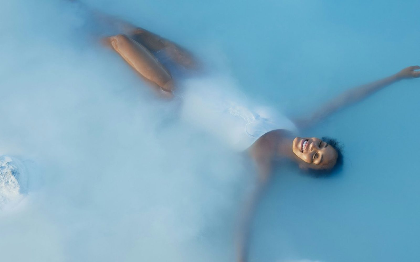 Blue Lagoon: Premium Admission with Drink, Mud Mask, Towel & Bathrobe