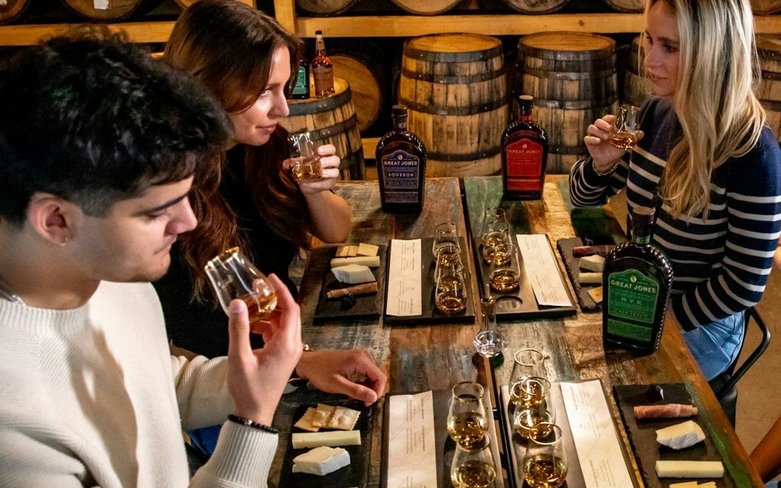Great Jones Distilling Co: Guided Tour + Tastings with Pairings