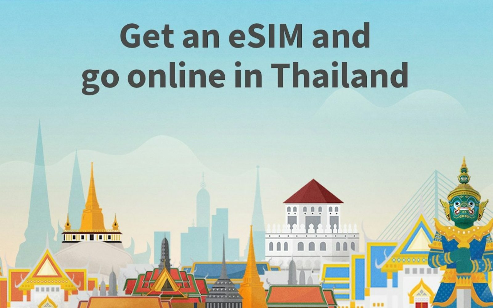Thailand: Local eSIM by Airalo