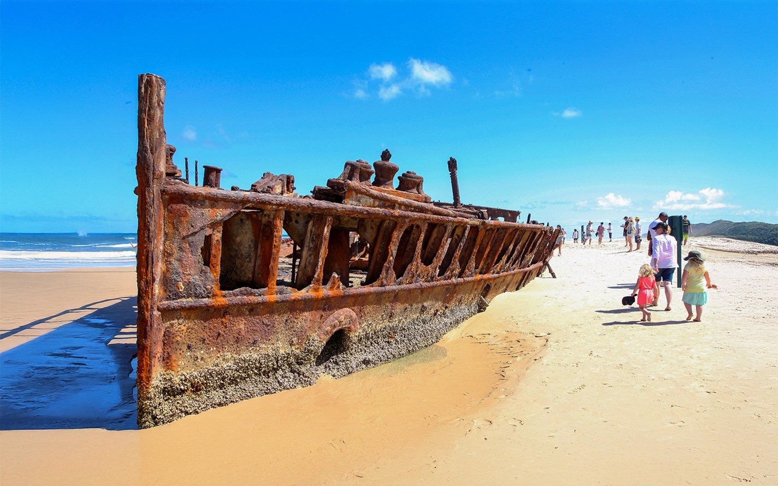 Z Rainbow Beach: 3denní jednodenní zájezd na ostrov K'gari (Fraser Island) pro vlastní řízení 4WD