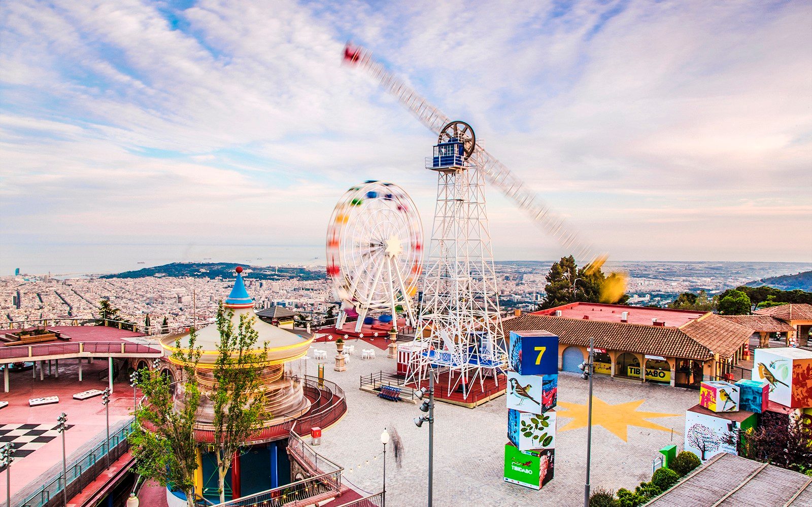 Bilety do Parku Rozrywki Tibidabo z przejażdżką kolejką linową