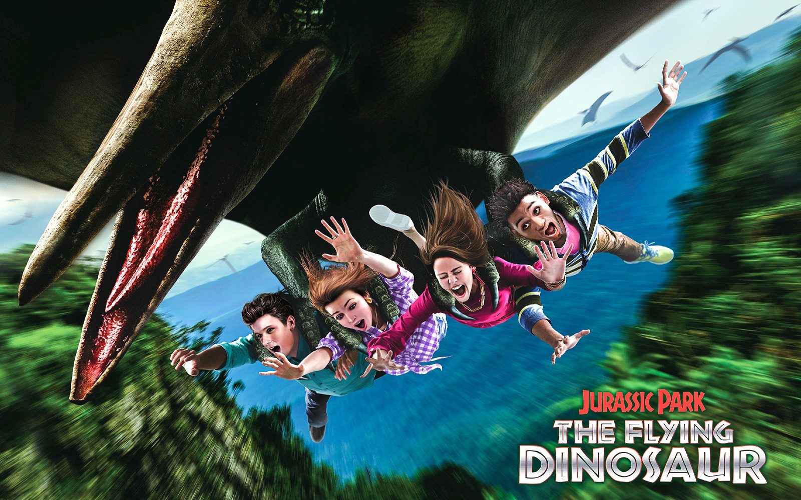 Pass Express Universel 4 - Le Dino Volant & Jaws (Entrée Rapide)