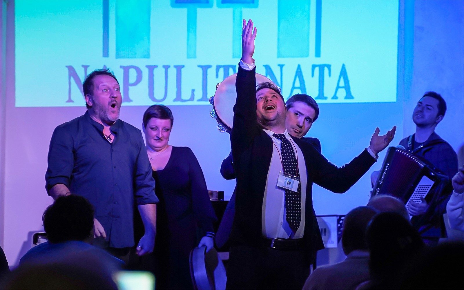 Entrades per a un concert de música napolitana tradicional