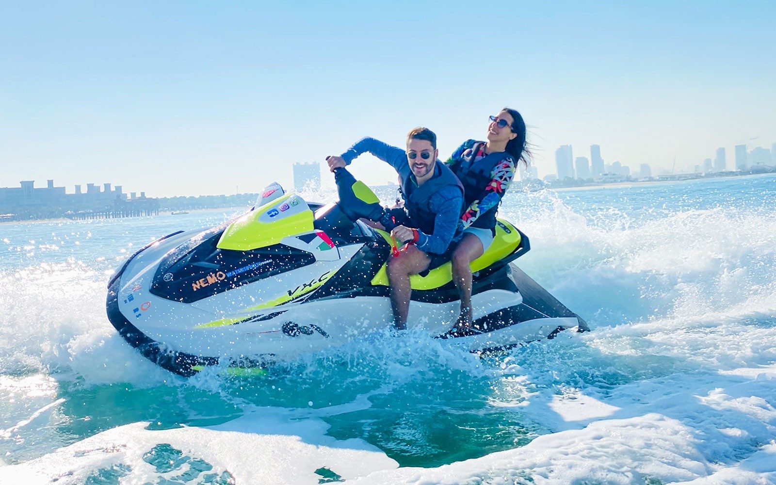 Jet Ski Rondleiding met Fotostop bij Burj Al Arab