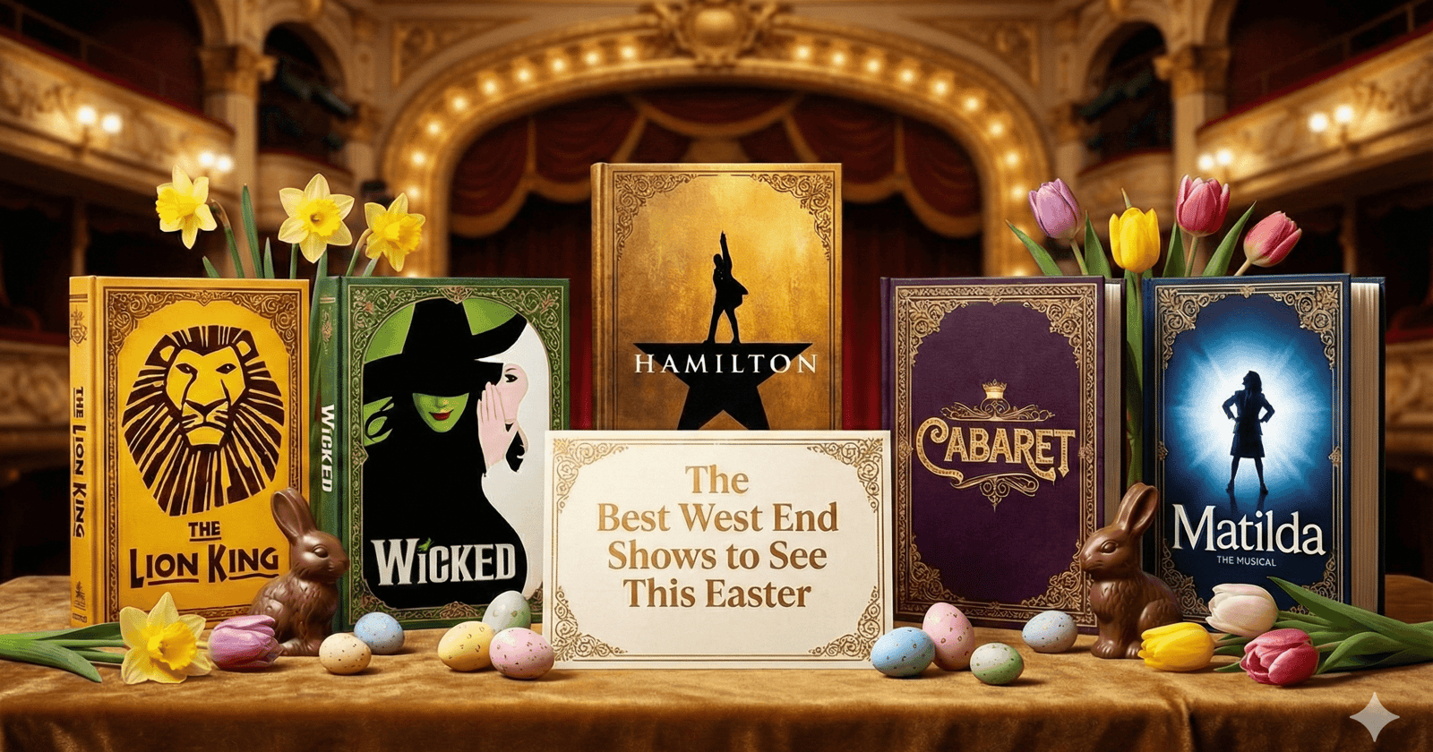 The best west end shows to see in London over Easter.