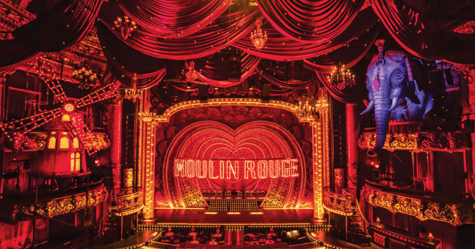 A guide to the best places to sit for Moulin Rouge on Broadway