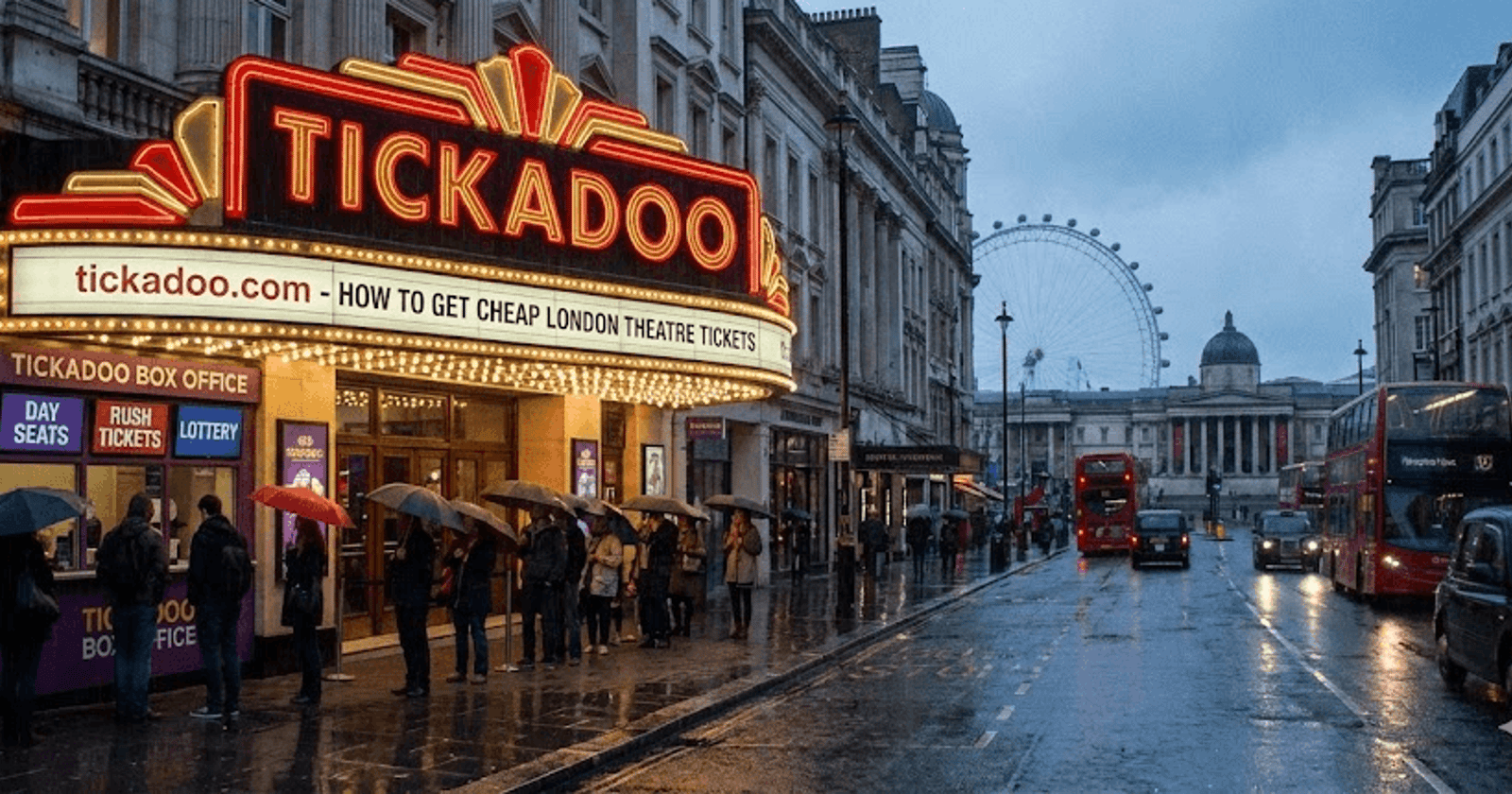 Book tickets with tickadoo