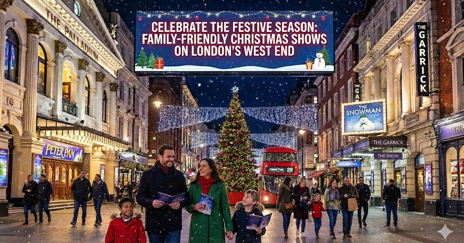 Discover the best Family Friendly Christmas Shows in London's West End