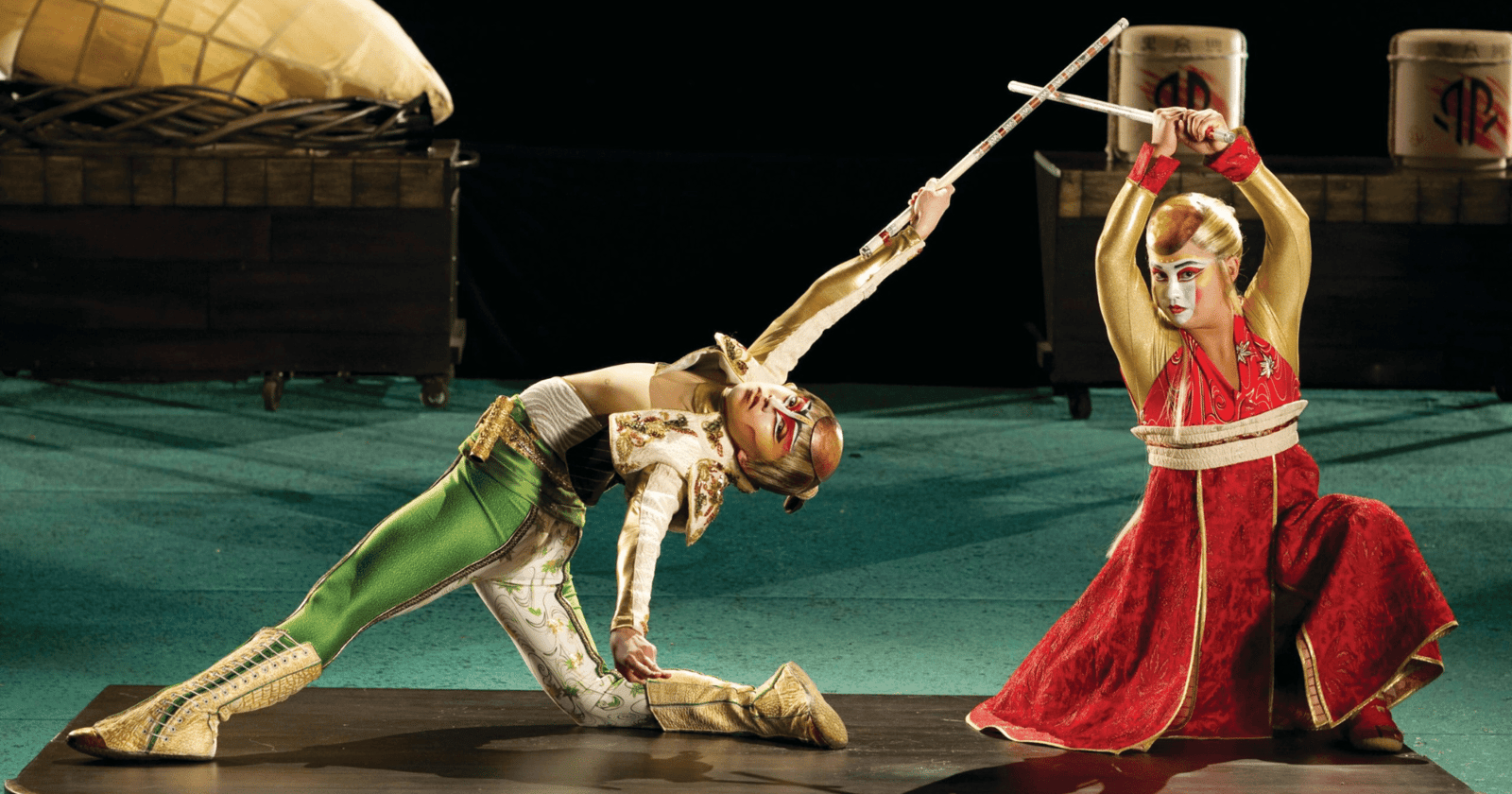 Cirque de Soleil's KA is playing to enthusiatic crowds in Las Vegas