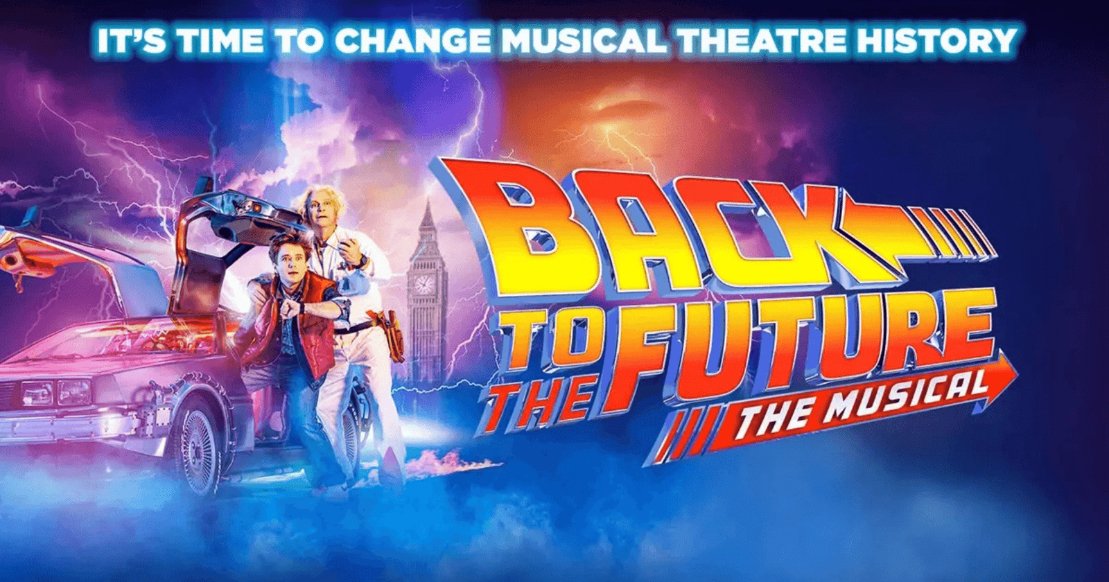 Book tickets for Back to the Future in London yesterday!