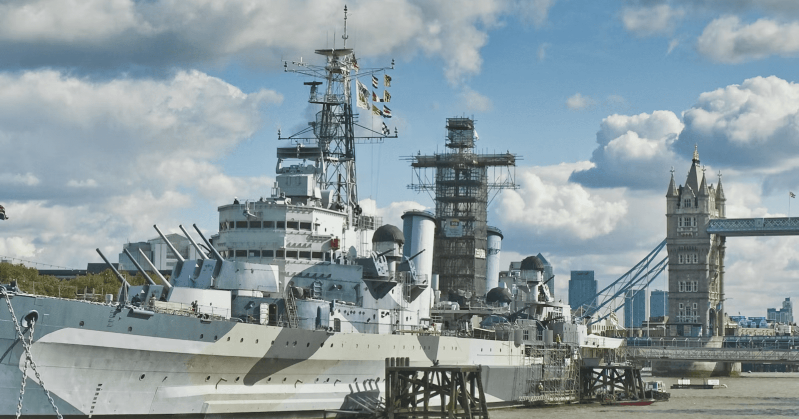 Tickets for the HMS Belfast in central London