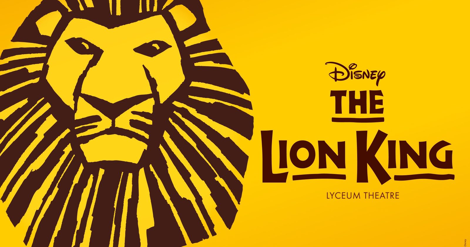 The Lion King on stage at the Lyceum Theatre in London's West End