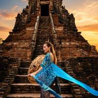 Bangkok : Temples d'Ayutthaya, Traditions Thaïlandaises & Vie Locale, Lampoo Ocean Travel Chana Songkhram Alley, Bangkok