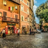 Rome: Trastevere Evening Food Stroll with Dinner and Wine