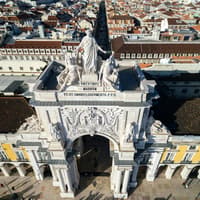 Rua Augusta Arch Viewpoint, Arco da Rua Augusta, Lissabon & Sintra
