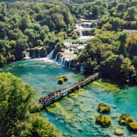 From Split: Full-Day Guided Trip to Krka National Park with Boat Ride & Wine Tasting — gallery 1