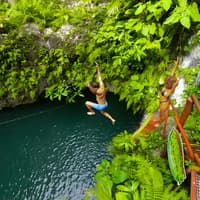 Cenote Adventuring with Regional Snack, Tequila Tasting and Transportation