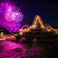 Versailles Night Fountains Show from Paris
