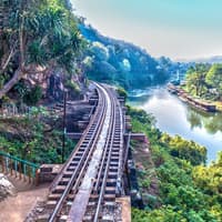 From Bangkok: Erawan National Park Tour - Erawan Waterfall & River Kwai Bridge — gallery 2