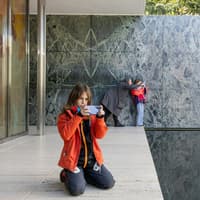 Mies van der Rohe Pavilion: Entry + Look, Frame, Click! Family Workshop — gallery 1