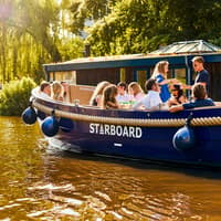 Amsterdam: 1-Hour Luxury Electric Open Boat Cruise with Onboard Bar — gallery 4