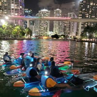 Miami: City Lights SUP or Kayak Night Tour