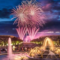 Versailles Night Fountains Show from Paris
