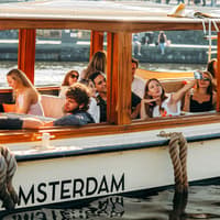 Amsterdam: 1-Hour Luxury Heated Saloon Boat Evening Cruise with Optional Drinks & Bites — gallery 5