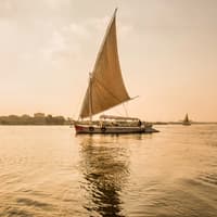 From Cairo: Half-Day Giza Pyramids & Sphinx Guided Tour with Nile Felucca Ride & Hotel Transfers — gallery 1