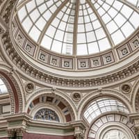 Dome interior of the National Gallery, London, showcasing ornate architectural details — The National Gallery of London Private Half-Day Walking Tour