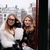 Amsterdam: Guided Saloon Boat Cruise + Cocktail & Waffle — gallery 2