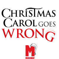 Production photograph from Christmas Carol Goes Wrong